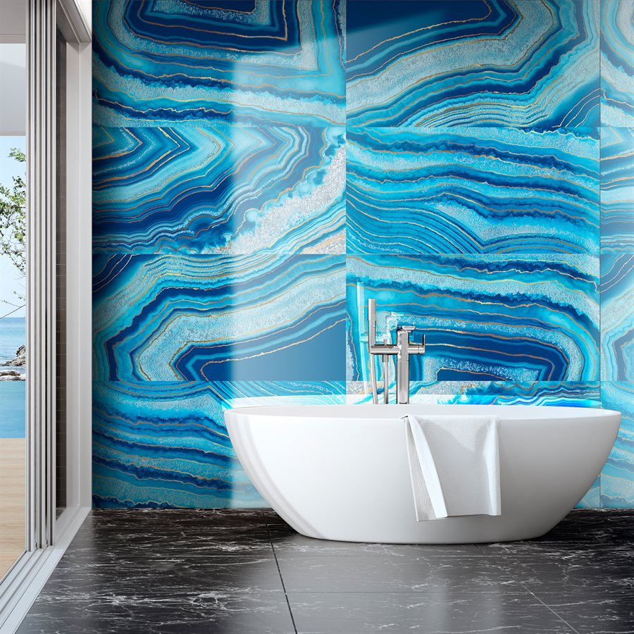 Deco Agate Azul 24x48