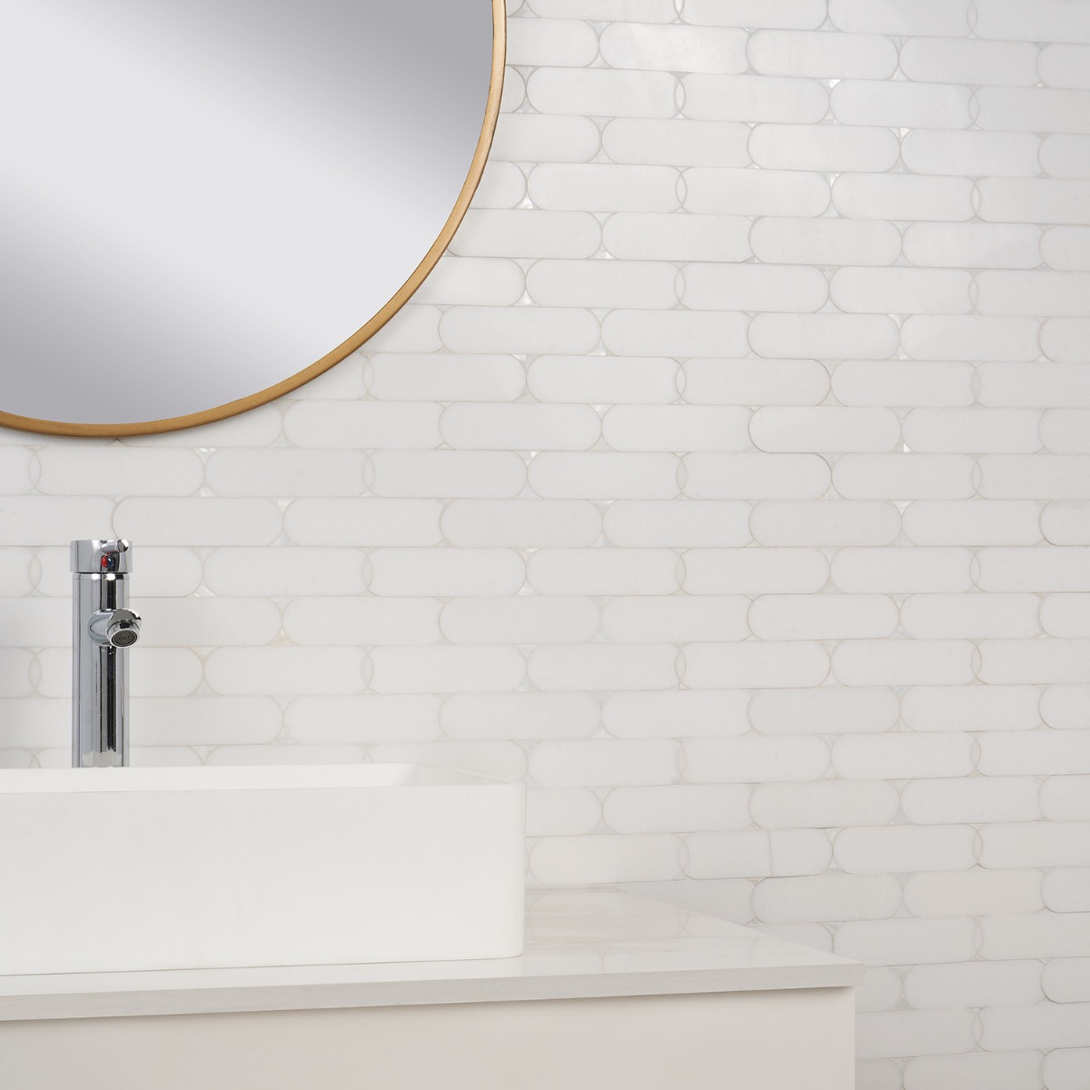 Alanis Thassos Pearl Polished Marble + Pearl