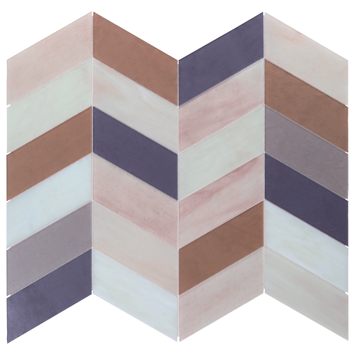Elizabeth Sutton Envy Rio Rose Gold Polished Glass
