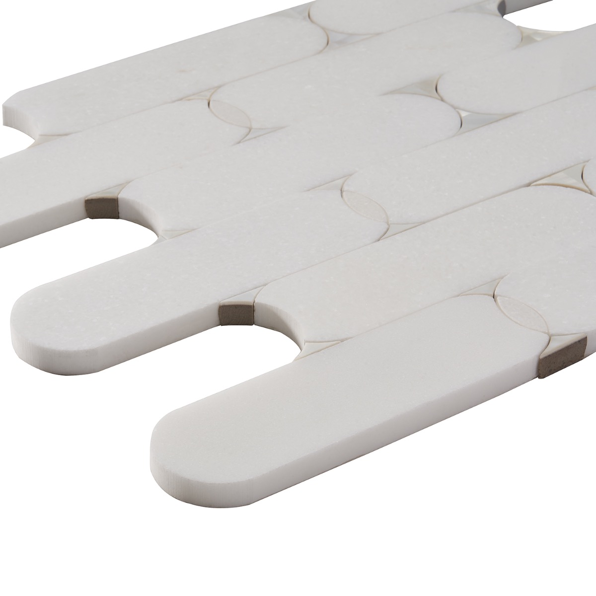 Alanis Thassos Pearl Polished Marble + Pearl
