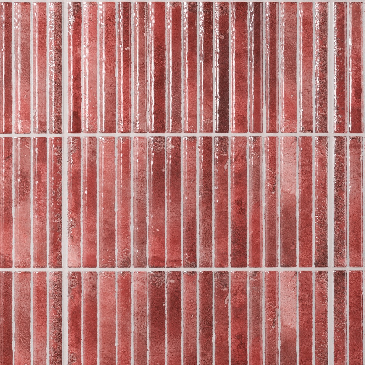 Bryn Fluted Red 6x12 3D 