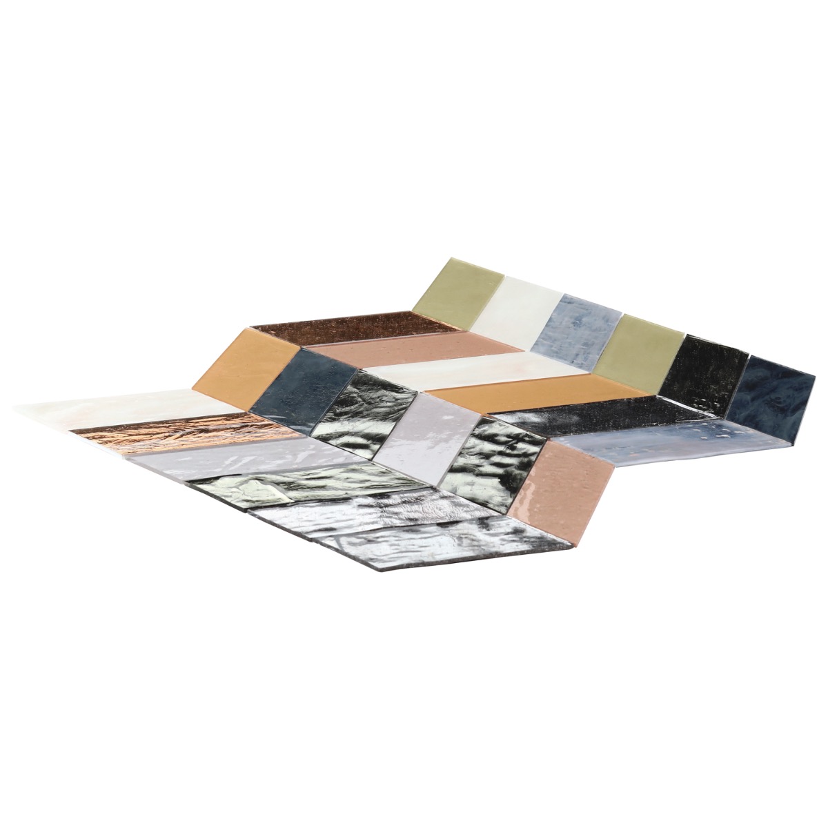 Elizabeth Sutton Envy Malibu Metallic Polished Glass