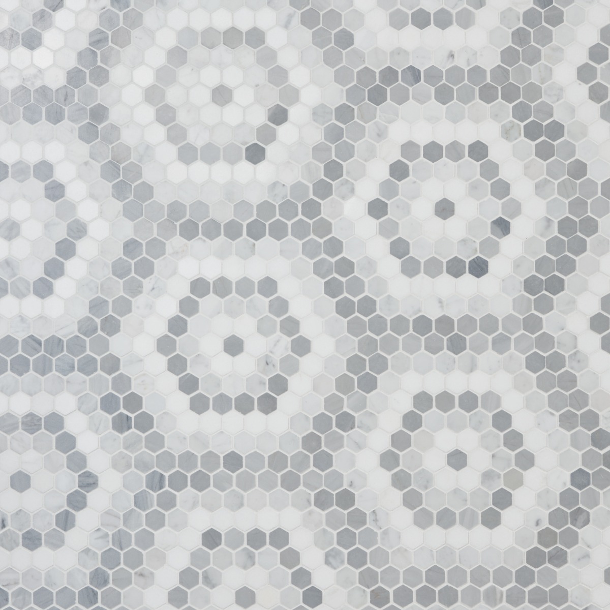Helios Honeycomb Gray & White 