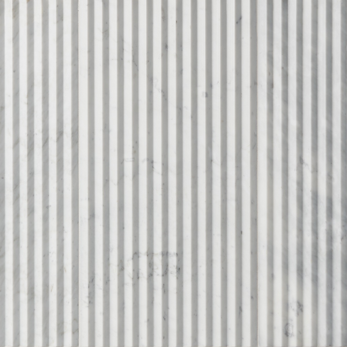 Carver Peak Carrara 12x24 Dimensional Satin Semi-Polished Marble
