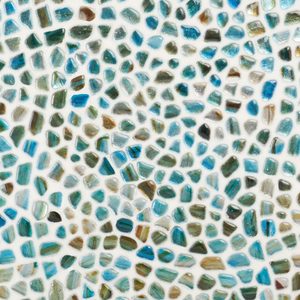 Artemis Pebble Tropical Lagoon Polished Glass