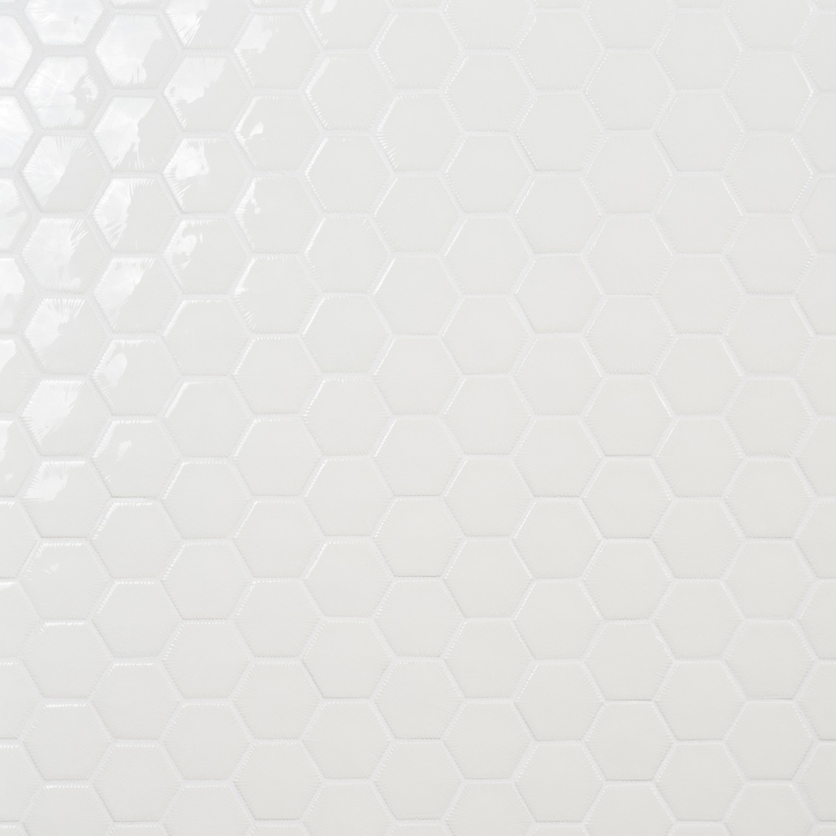 Baroque Glass Blanco White 3" Burst Polished Glass