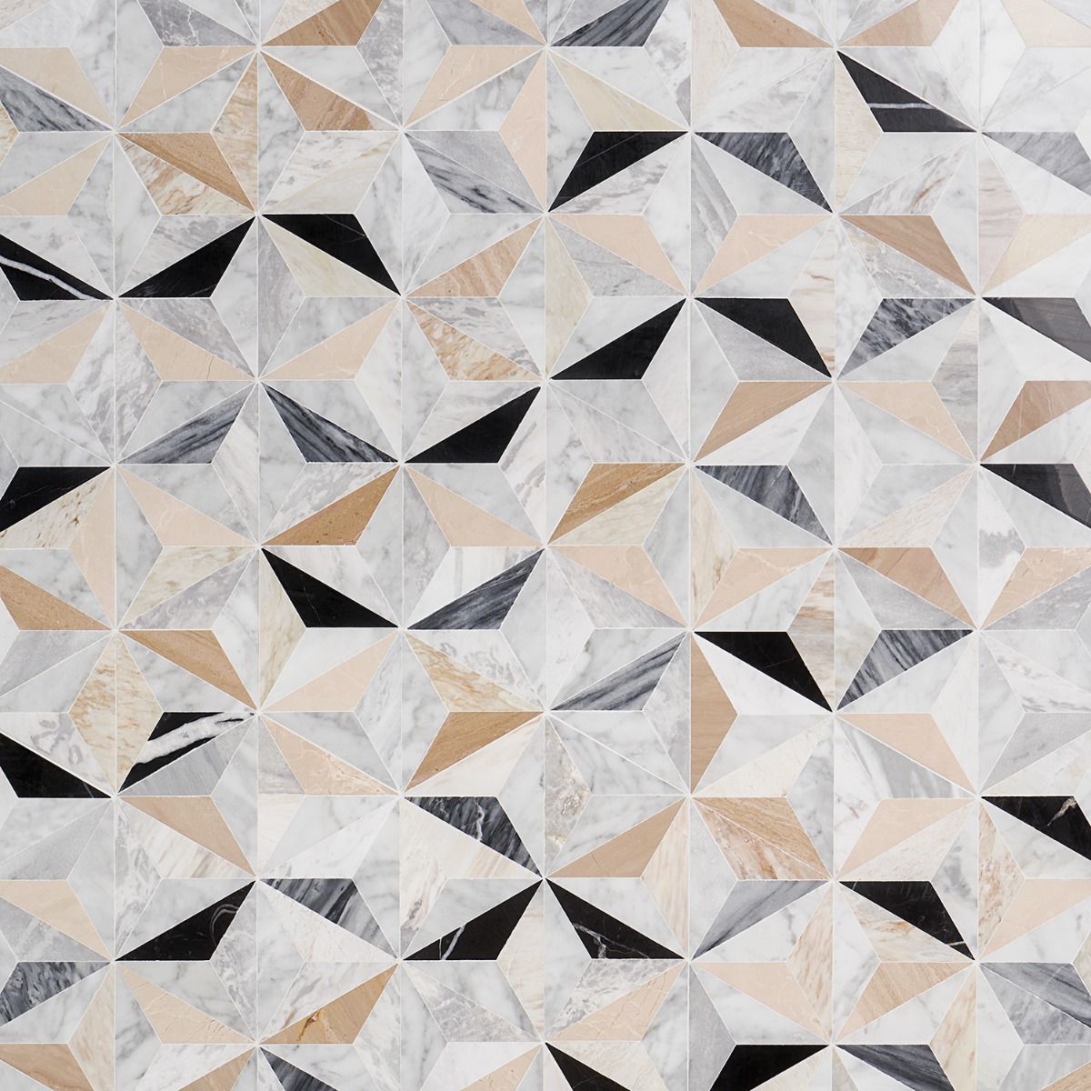 MJ Geotech- Nero- Carrara- Sky Gray & Botticino Polished Marble