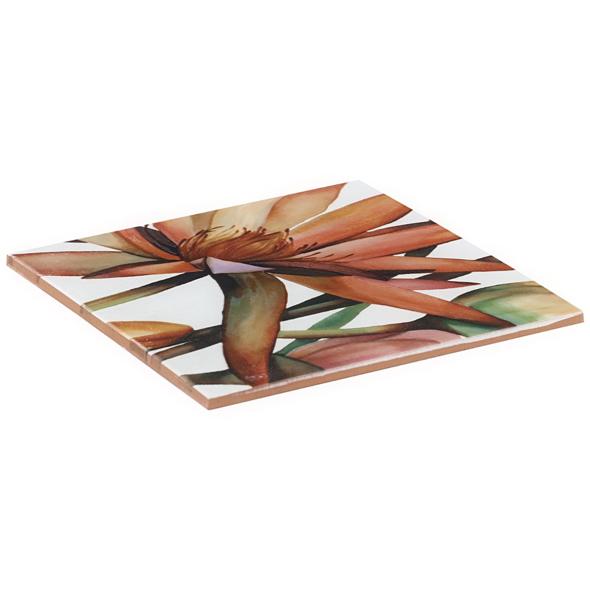 Angela Harris Florista Tikida Decor Mural 8x8 Matte Ceramic