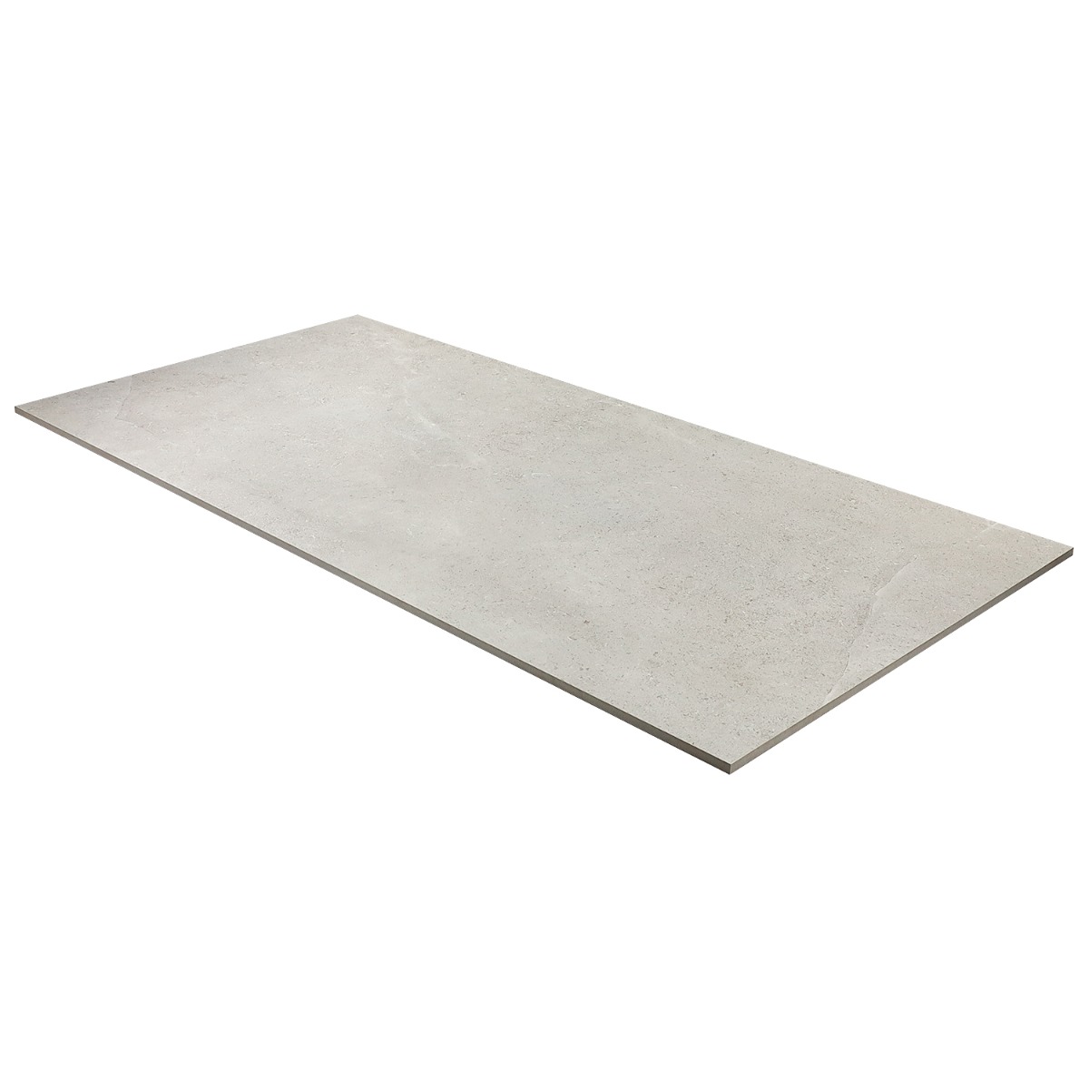 Ages Fumo Light Gray 24x48 Limestone Look Matte Porcelain Tile