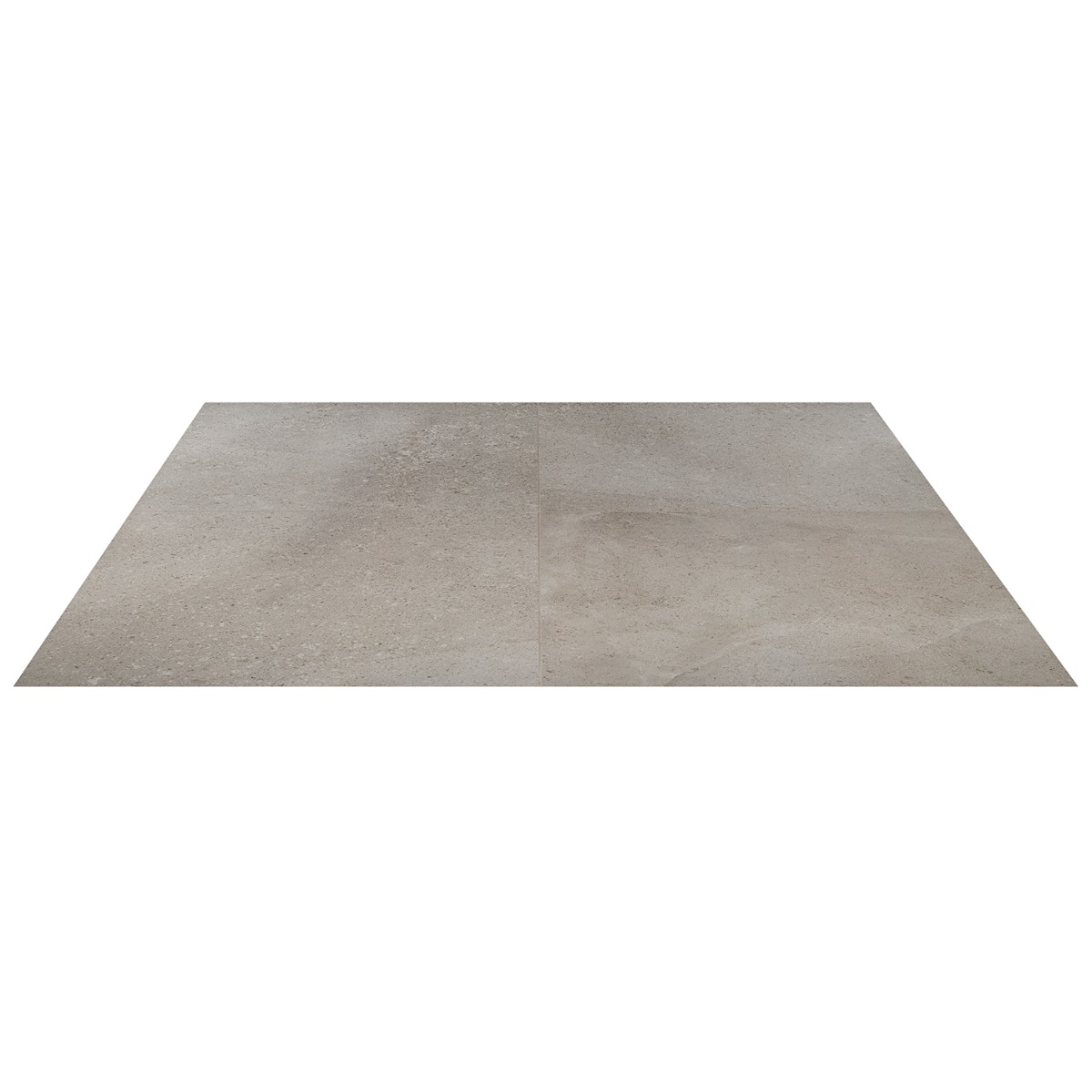 Ages Fumo Light Gray 24x24 Limestone Look Matte Porcelain Tile