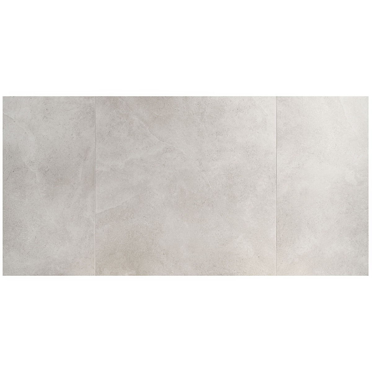 Ages Fumo Light Gray 48x48 Limestone Look Matte Porcelain Tile