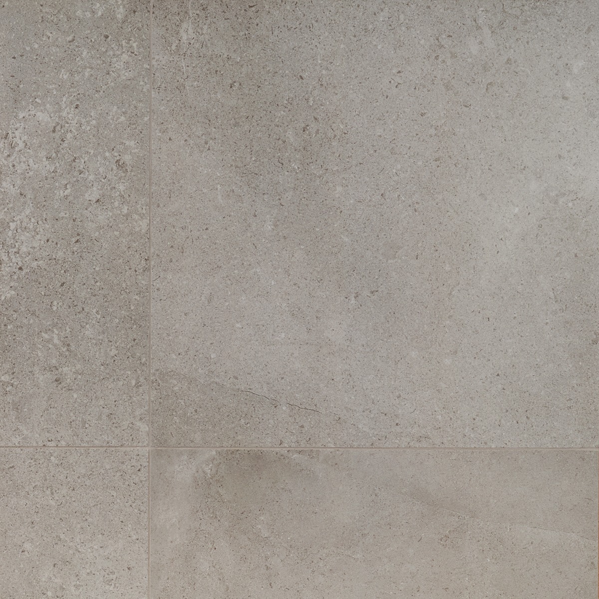 Ages Fumo Light Gray 24x24 Limestone Look Matte Porcelain Tile