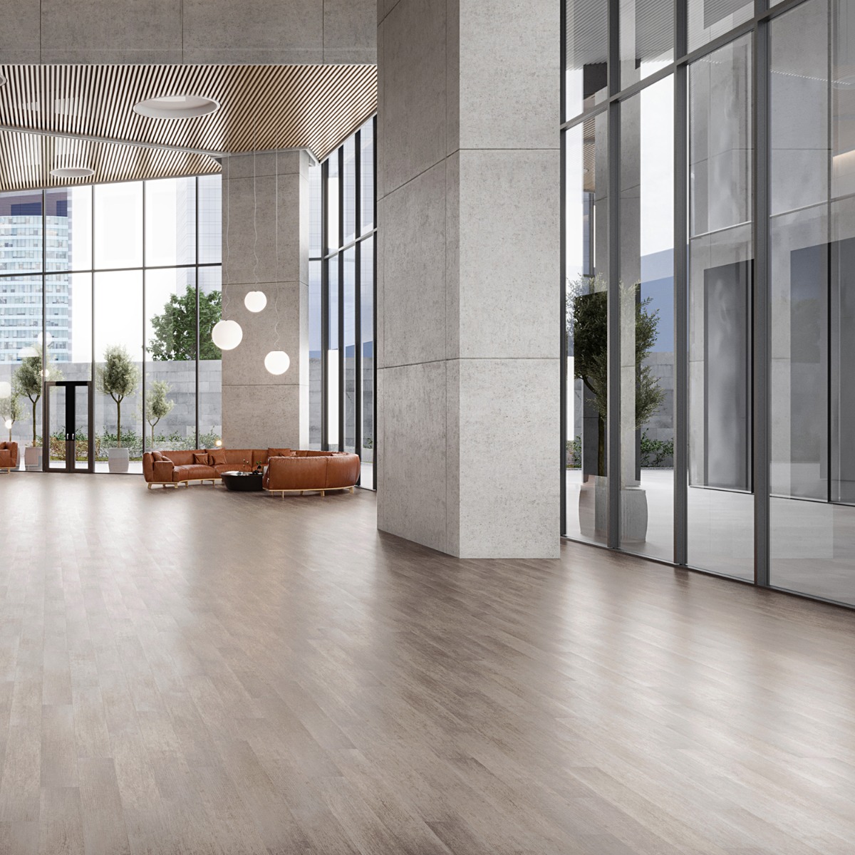 Stacy Garcia Artwood Dolphin 6x48 - 5.0mm/20 mil Wear Layer - Rigid Core Click Matte Luxury Vinyl