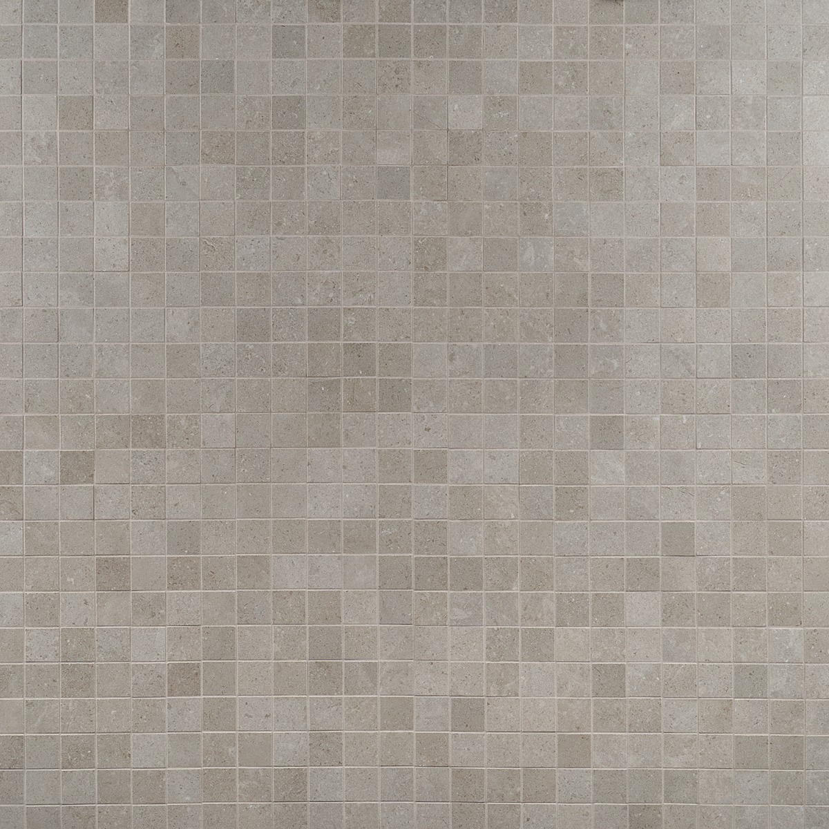 Ages Fumo Light Gray 2x2 Limestone Look Matte Porcelain Mosaic Tile