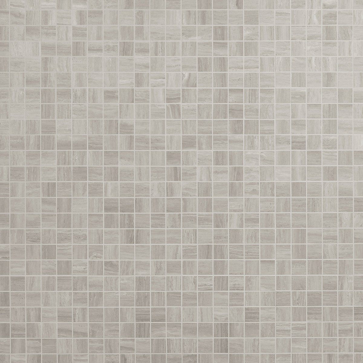 Zenit Gray 2x2 Travertine Look Matte Porcelain Mosaic Tile