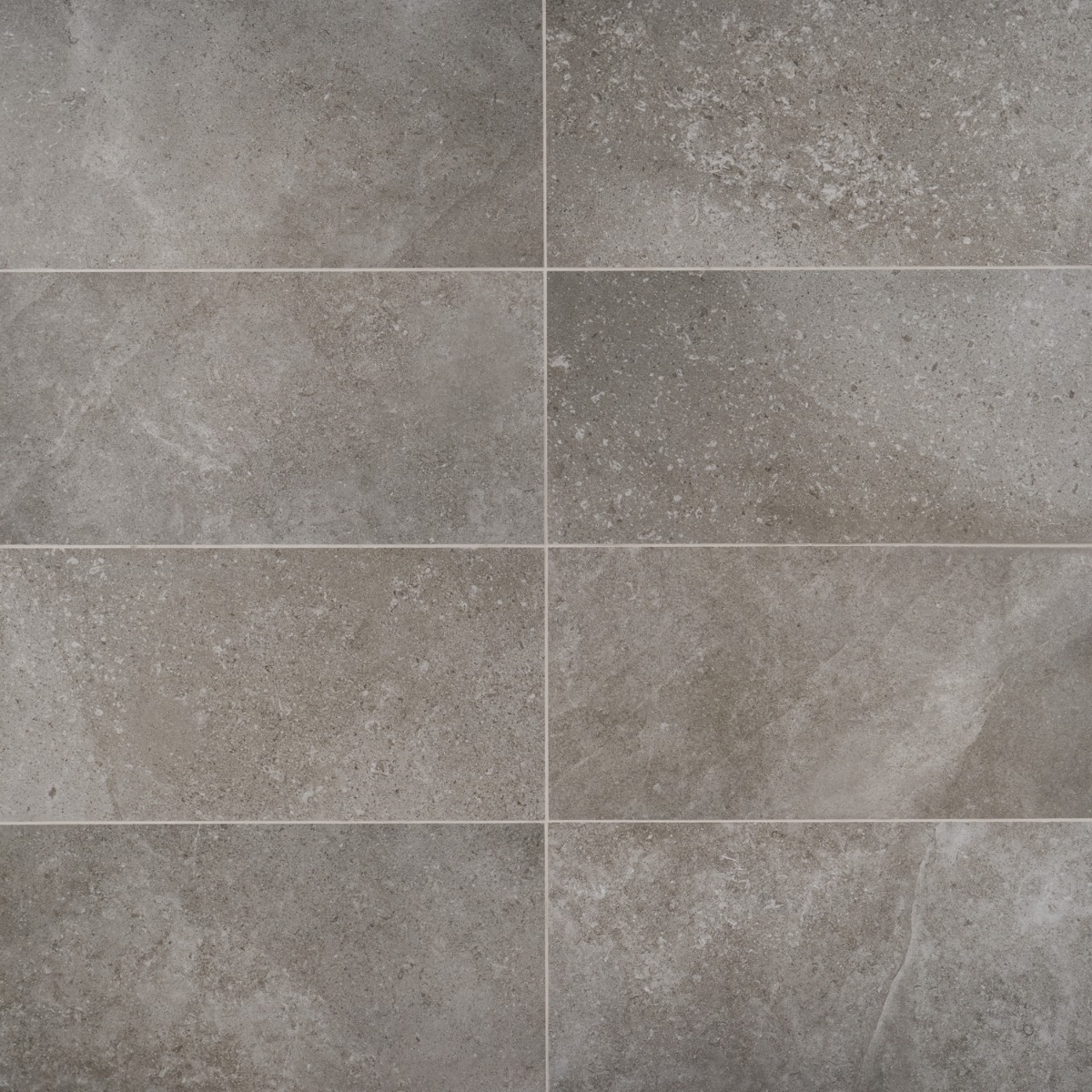 Ages Fossil Dark Gray 12x24 Limestone Look Matte Porcelain Tile