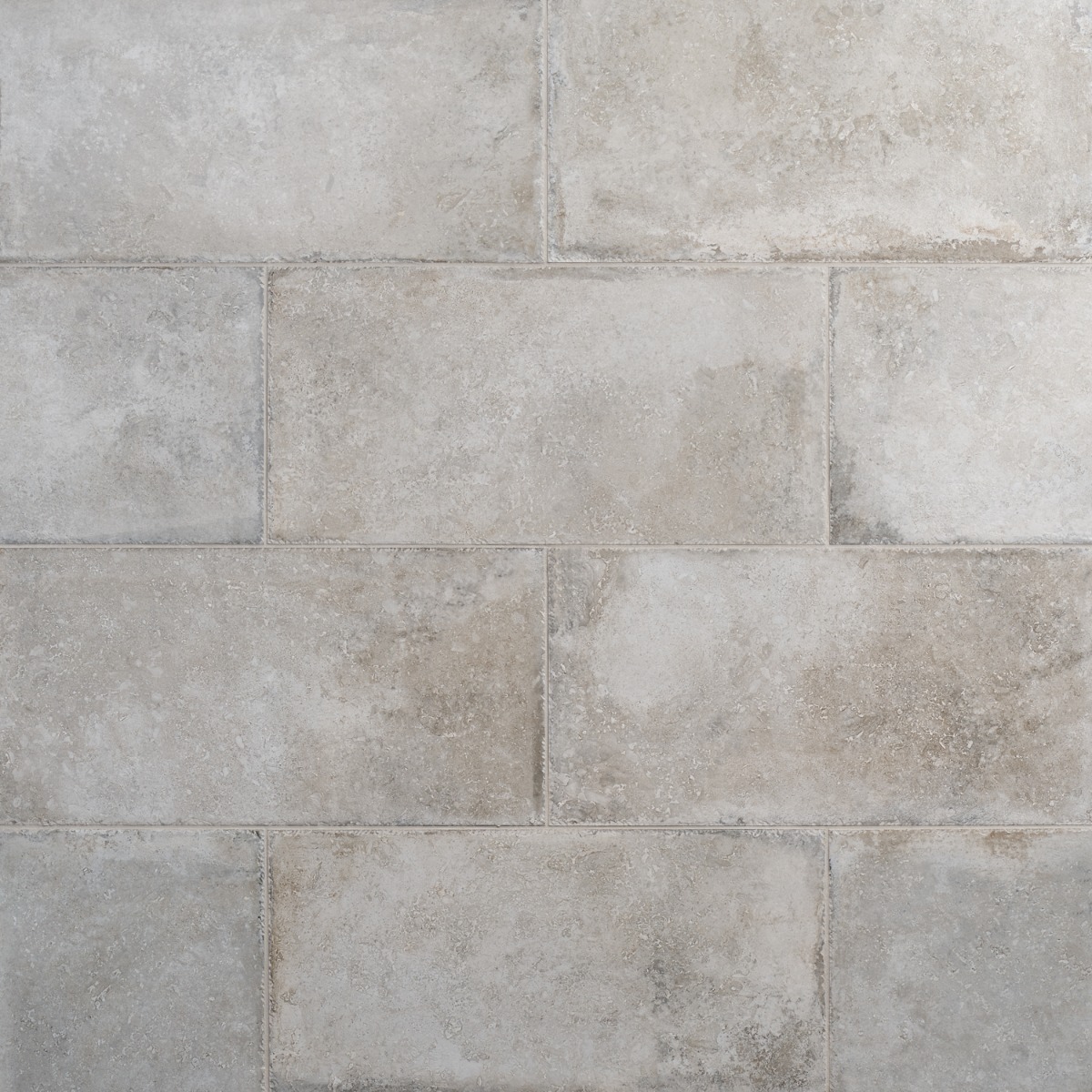 Caruso Efeso Gray 12x24 Travertine Look Matte Porcelain Tile