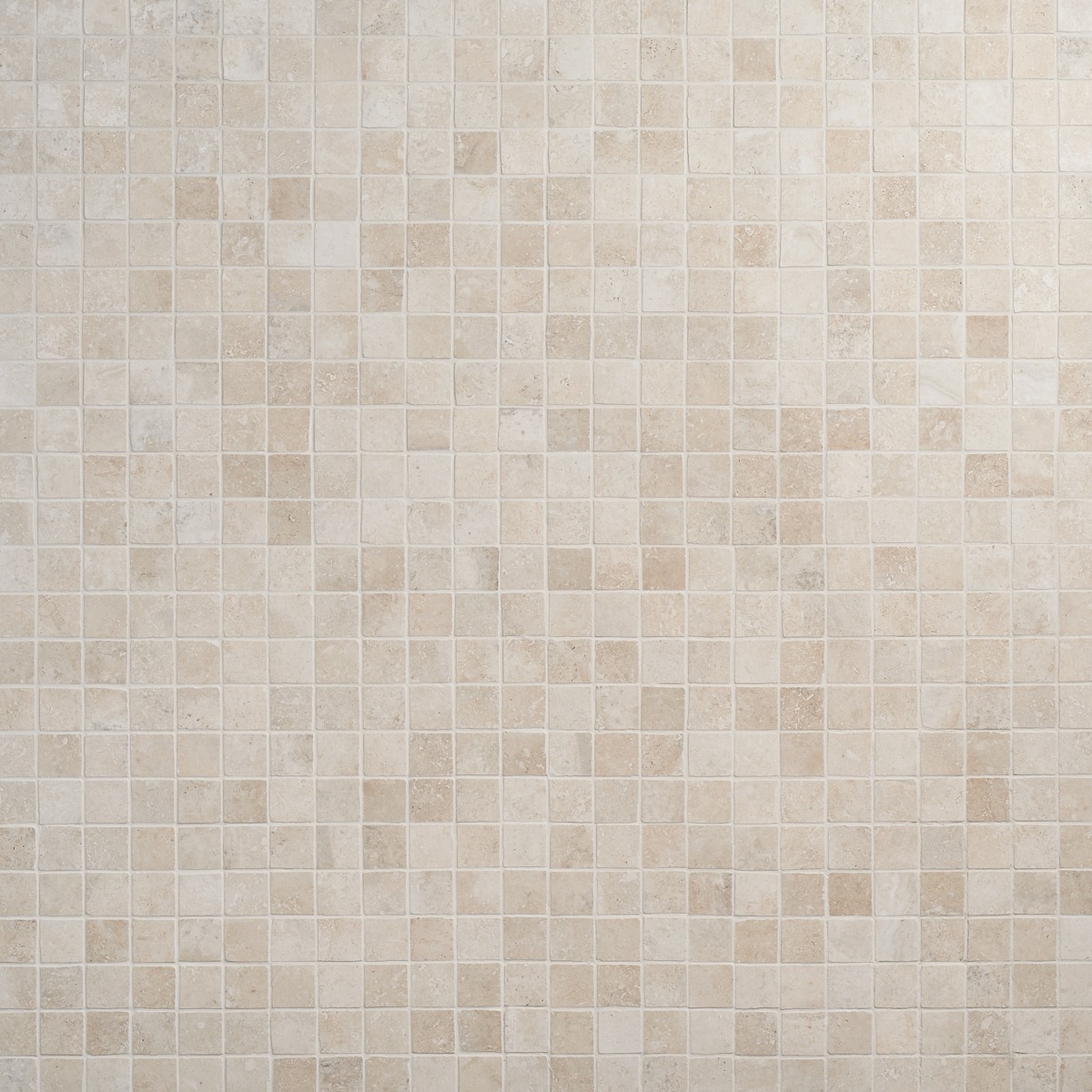Caruso Pergamo Beige 2x2 Travertine Look Matte Porcelain Mosaic Tile