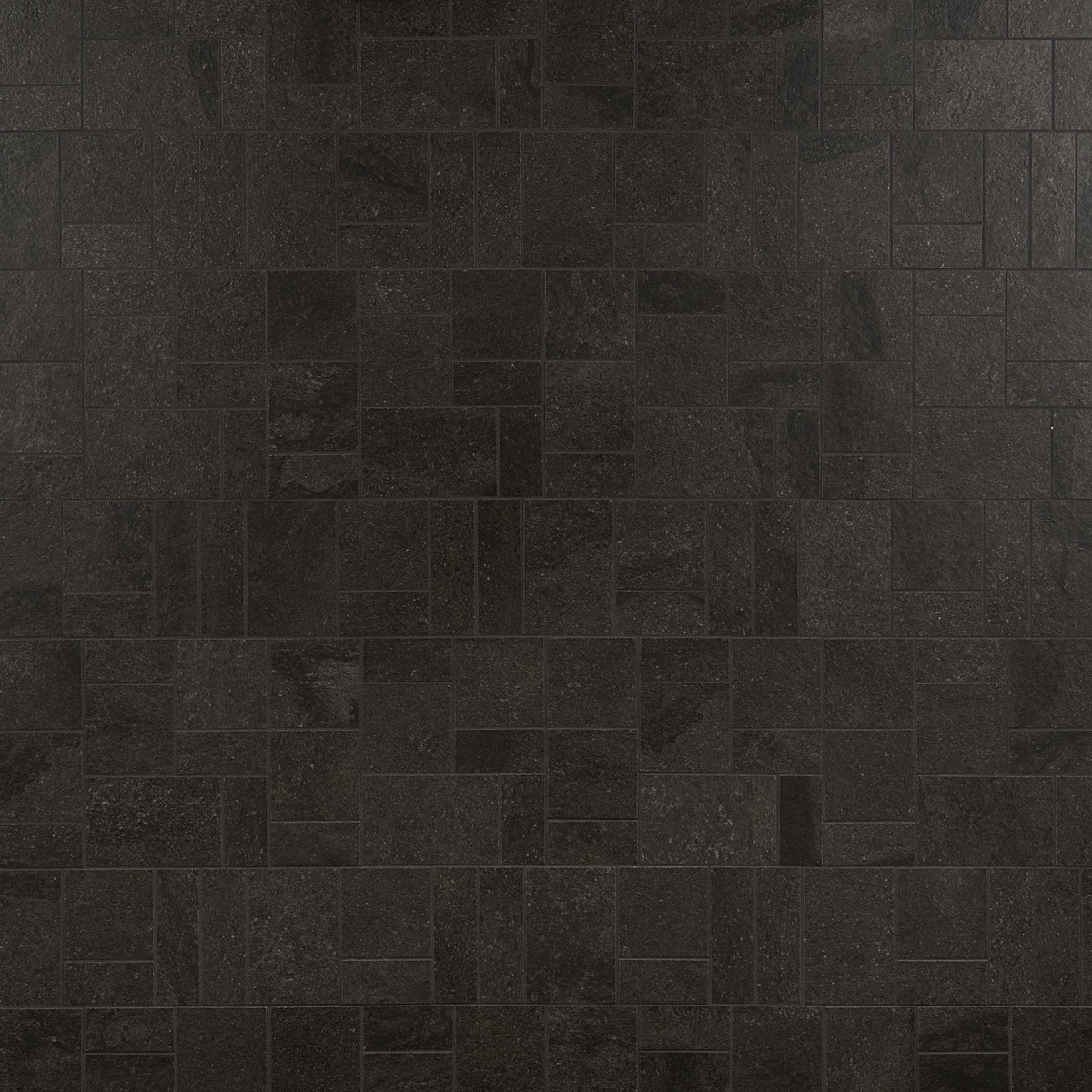 Olympic Charcoal French Pattern Matte Porcelain