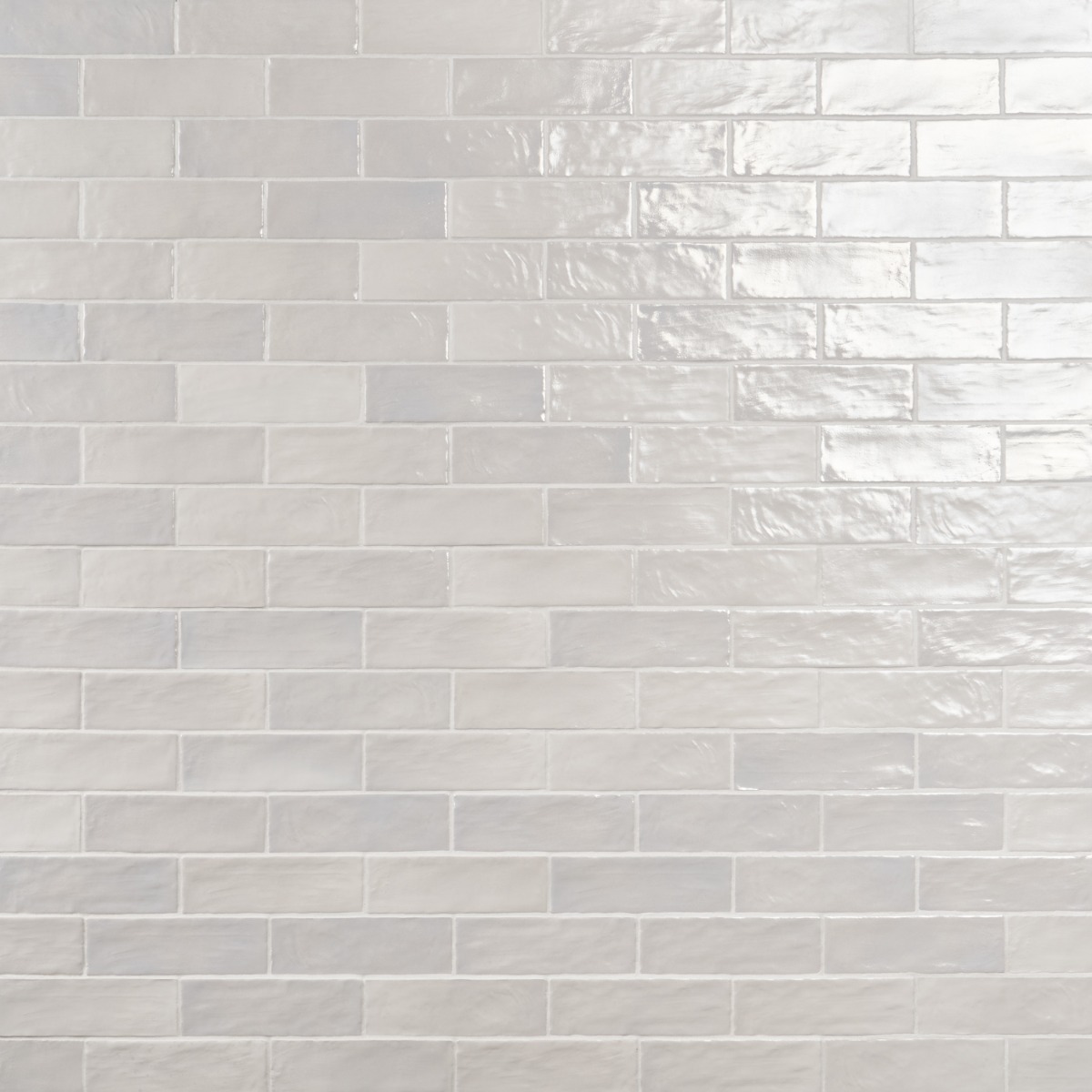 Myorka White 2x8 Mixed Finish Ceramic