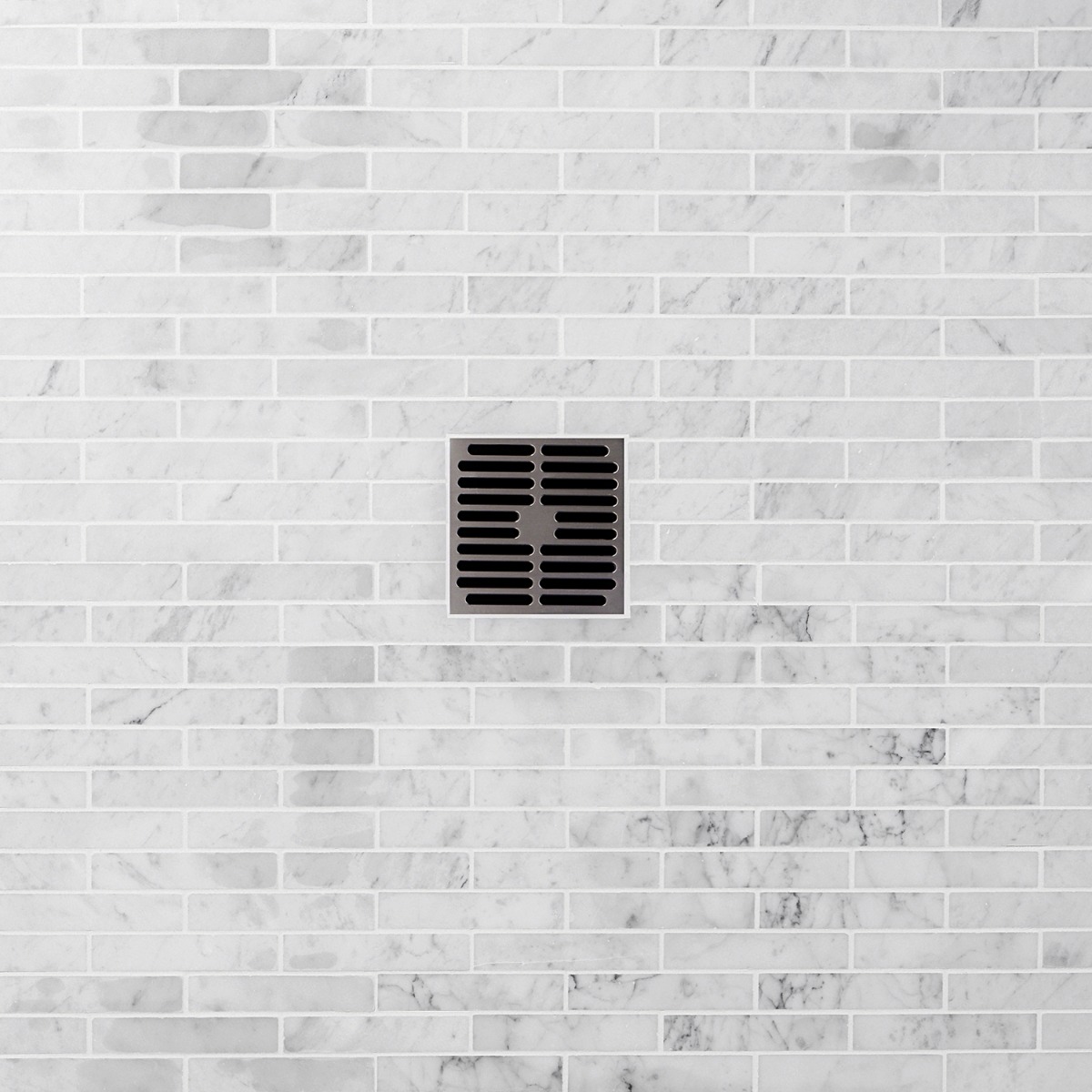 White Carrara Piano Brick Polished Marble
