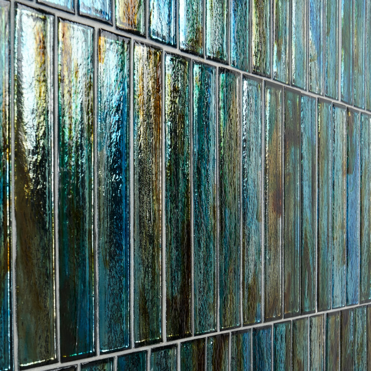 Artemis Brick Tropical Lagoon 2x12 Polished Glass