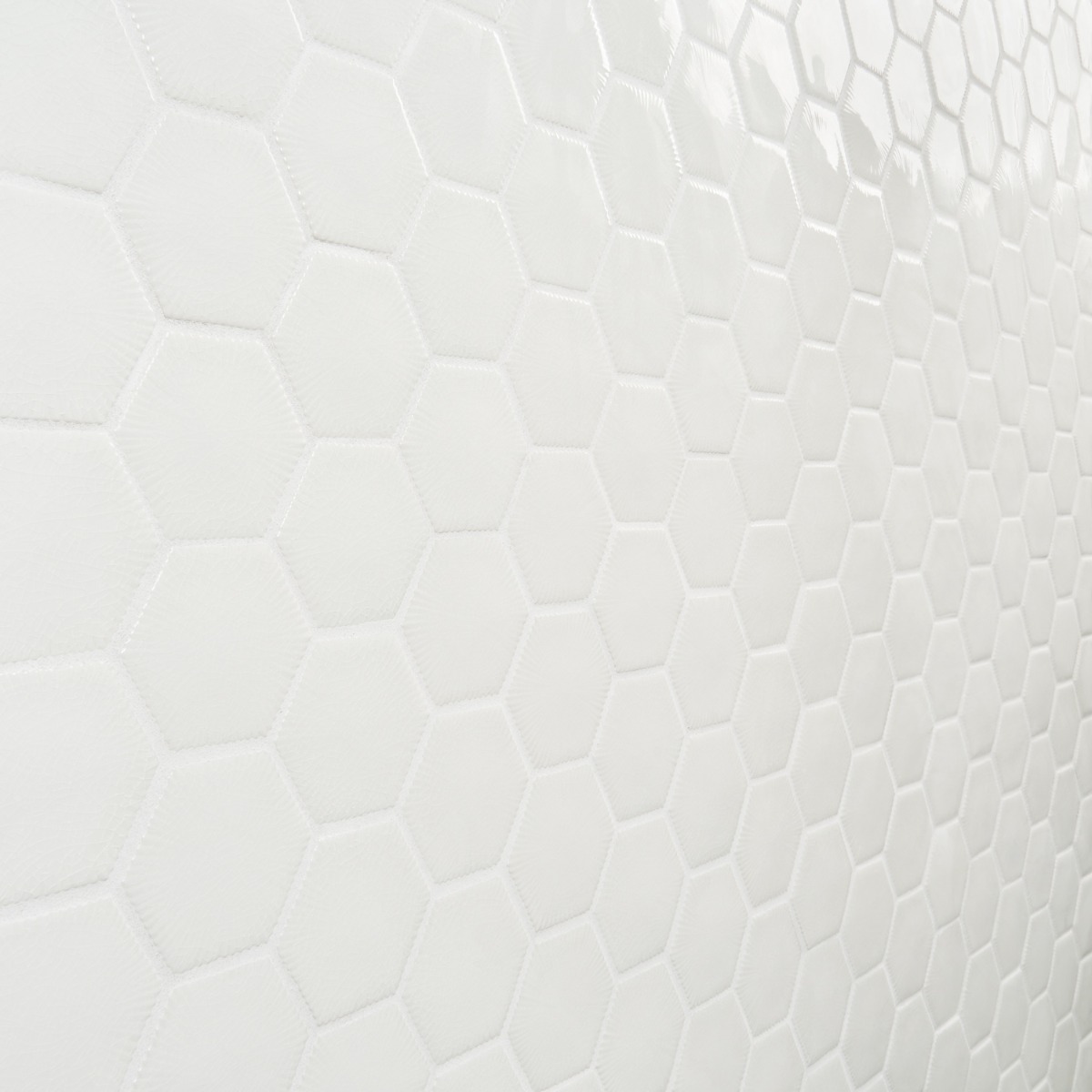 Baroque Glass Blanco White 3" Burst Polished Glass