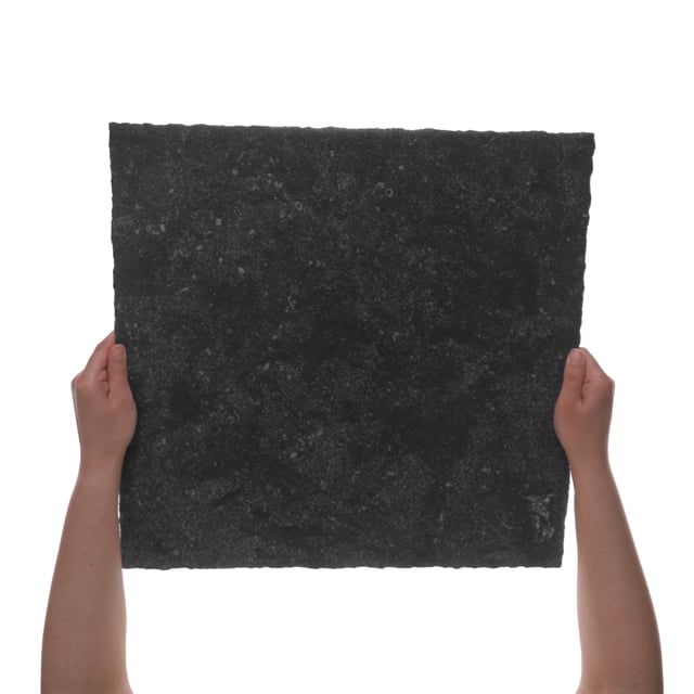 Castlerock Belgian Bluestone 18x18 Roman Finish Honed Marble