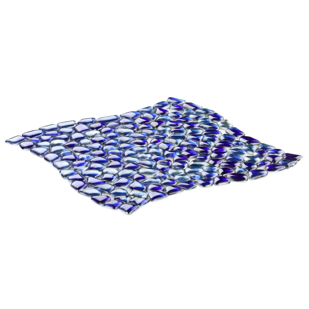 Artemis Pebble Cobalt Ice Polished Glass