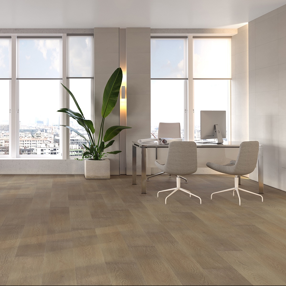 Broadway Coffee 9x72 -  6.0mm/28mil Wear Layer - Rigid Core Click Matte Luxury Vinyl