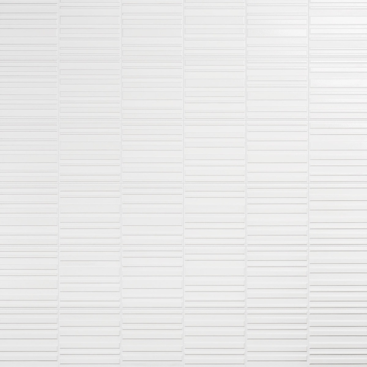 Ras White 8x16 3D Glossy and Matte Mixed Finish Ceramic Tile