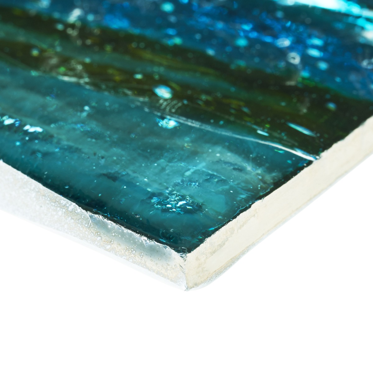 Artemis Brick Tropical Lagoon 2x12 Polished Glass