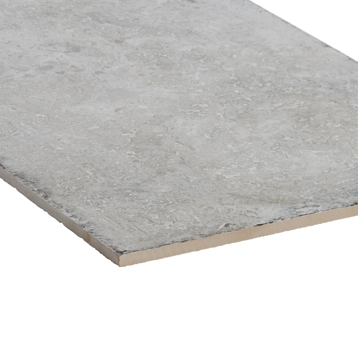 Caruso Efeso Gray 12x24 Travertine Look Matte Porcelain Tile