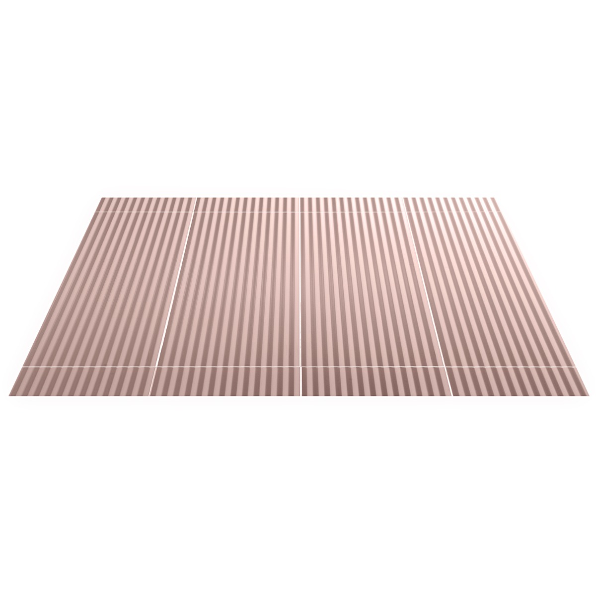 Vespa 3D Blush Pink 12x36 Matte Ceramic