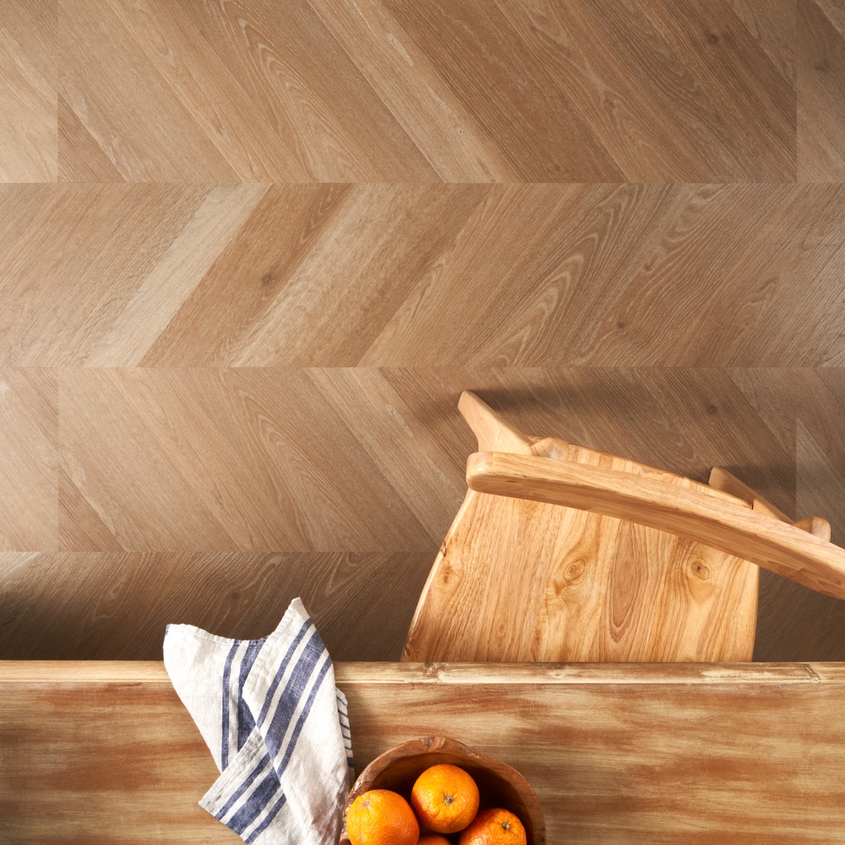 Stacy Garcia Artwood Chevron Bear 12x48 - 5mm/20mil Wear Layer - Rigid Core Click- Matte Luxury Vinyl