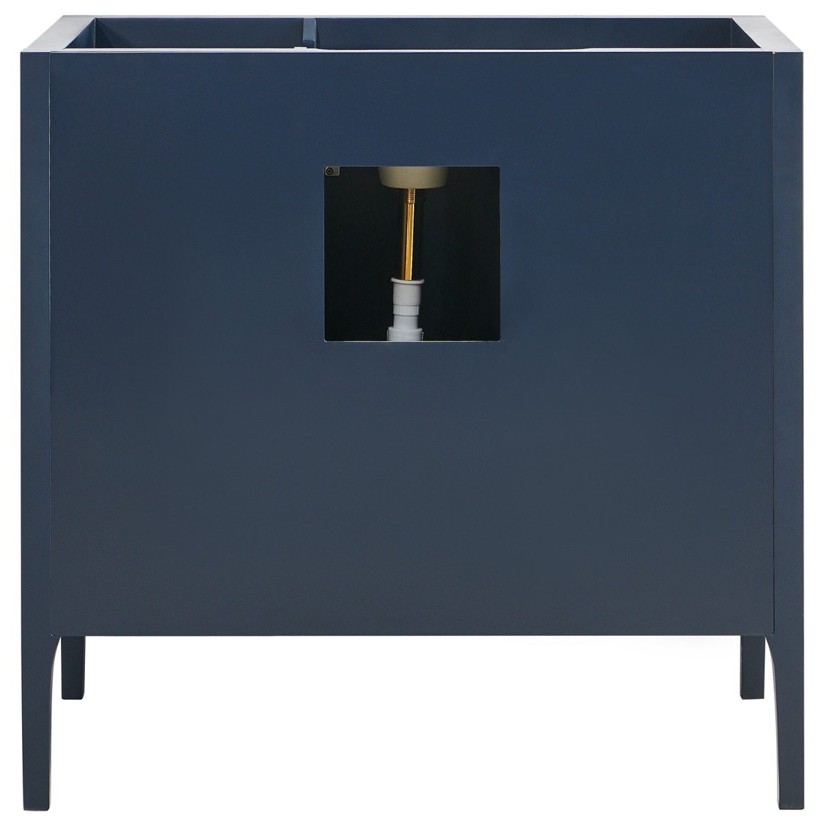 Province Navy and Gold 36" Single Vanity without Top