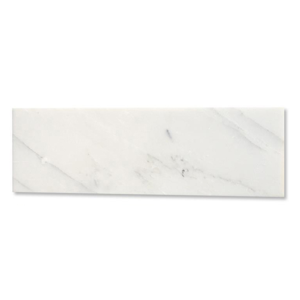 Epoch Asian Statuary 6x18 Honed Honed Marble