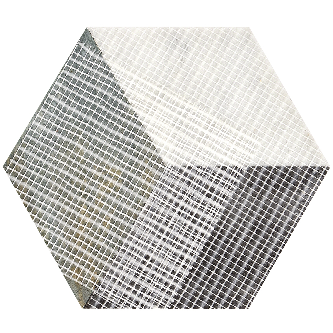 Pari Verde Green 8x9 Polished Marble Mosaic Tile