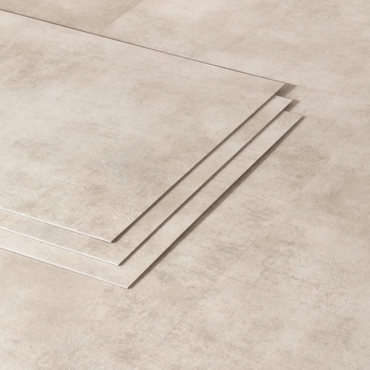 Minetta Concreto Pearl 18x36 - 2.5mm/28mil Wear Layer - Glue Down Matte Luxury Vinyl