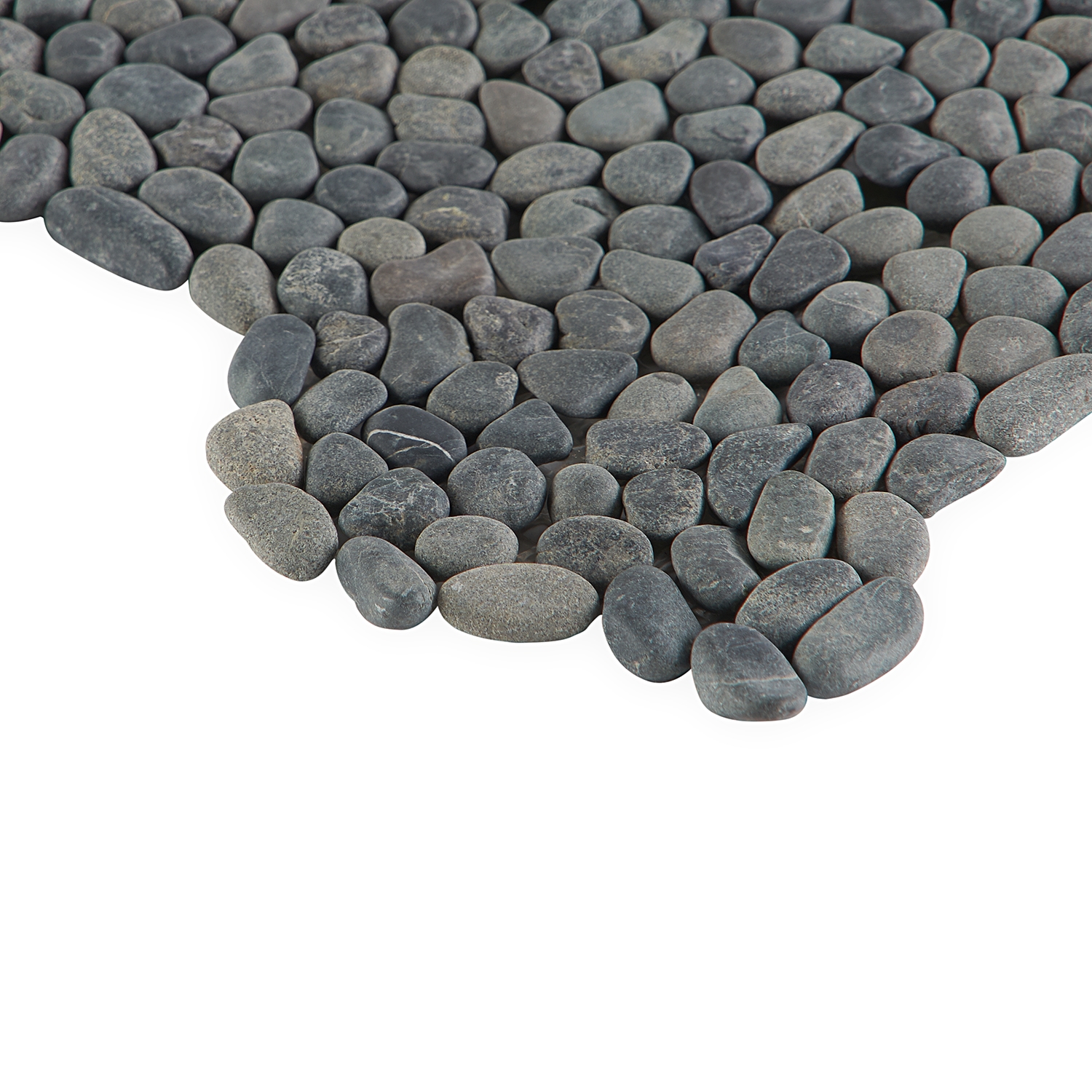 Nature Lava Black Micro Pebble Mosaic