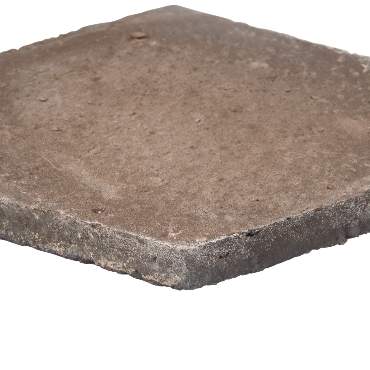 Clay House Gray 4" Hex Matte Terracotta Matte Terracotta