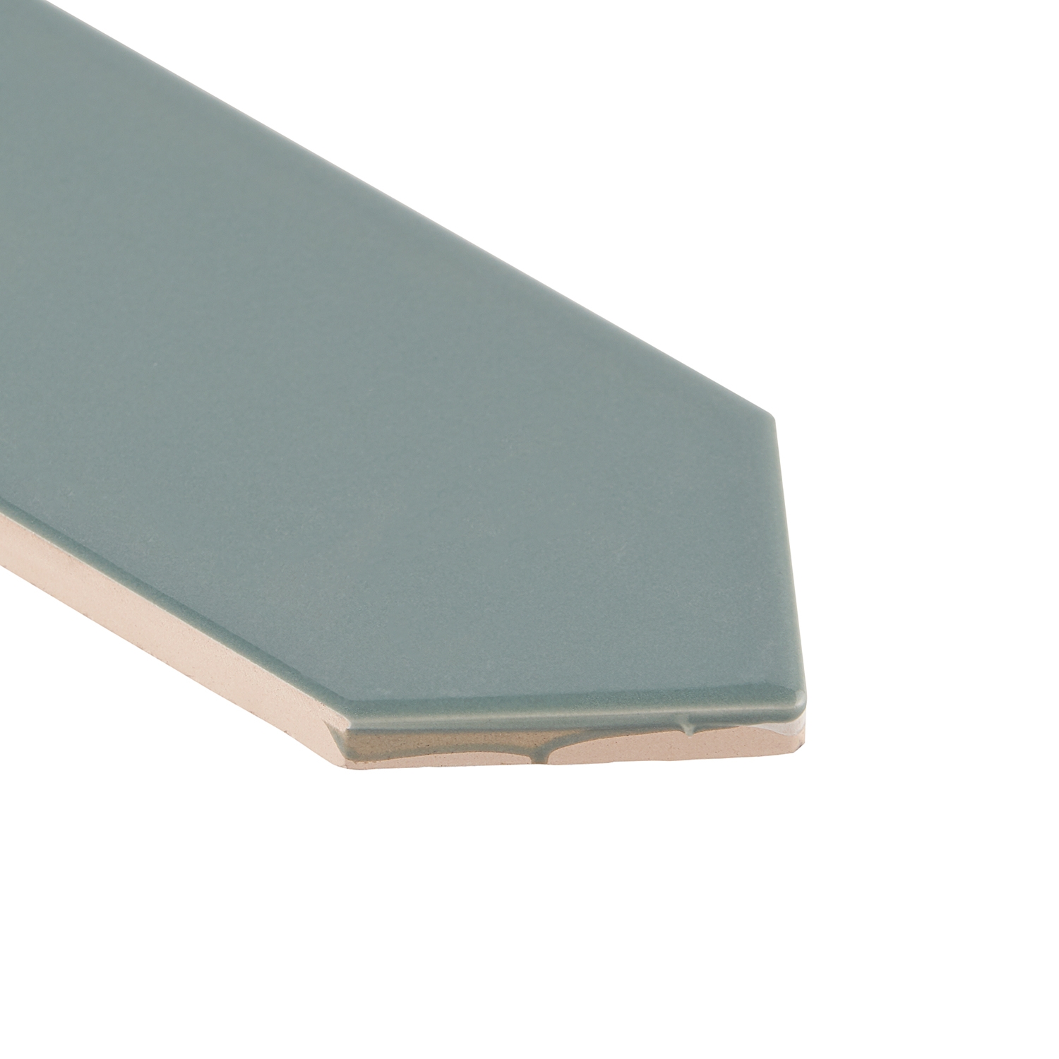 Clark Jade Green 3x12 Picket Polished Ceramic Wall Tile