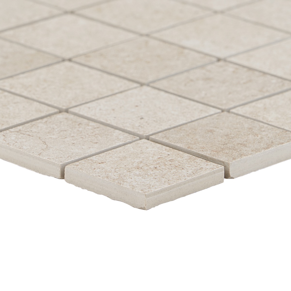 Brooklyn Sand 2x2 Matte Porcelain Mosaic Tile