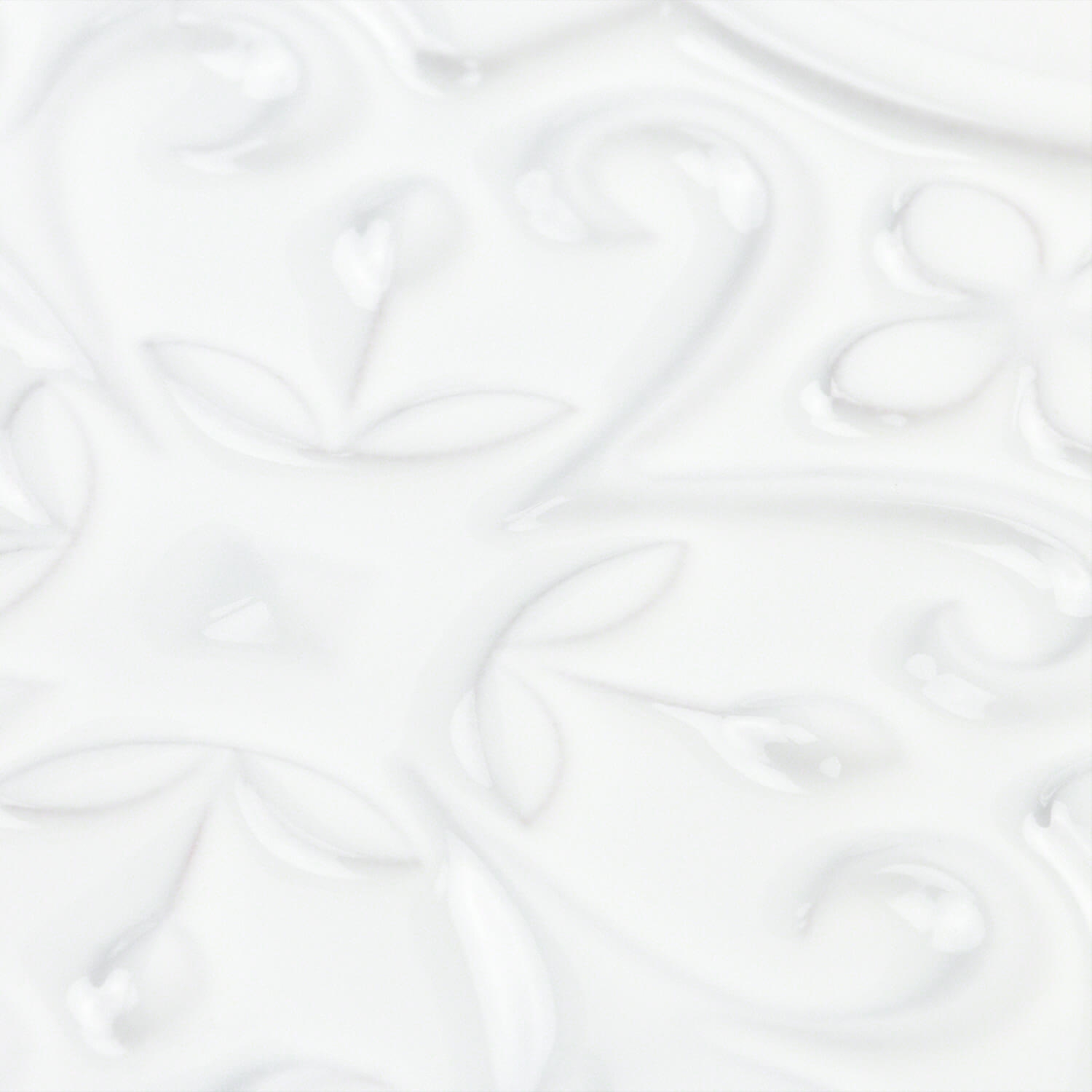 Byzantine Florid Arabesque Bianco Ceramic Wall Tile