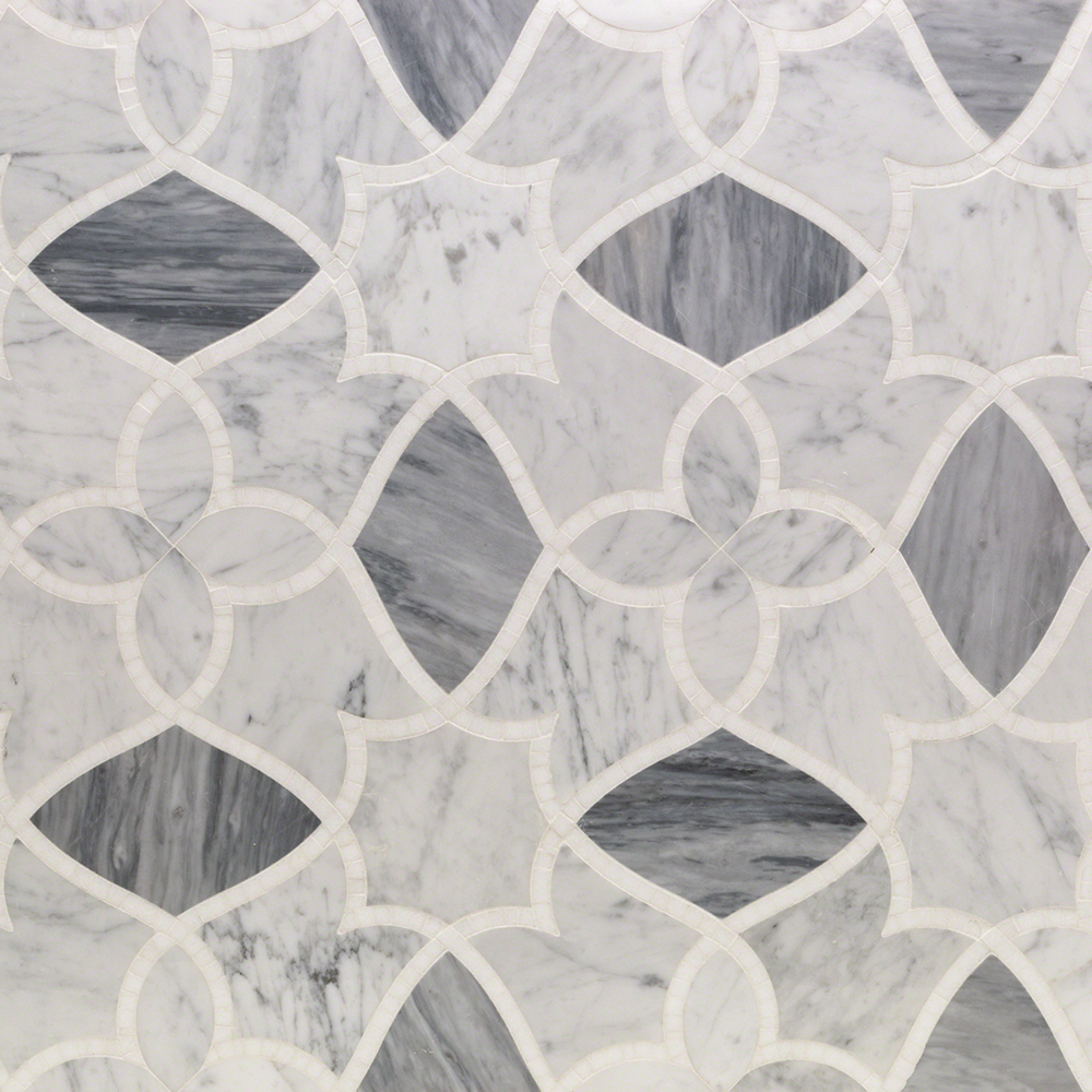 Close Out - Alstromeria - White Carrara- Bardiglio Nuvelato & White Thassos