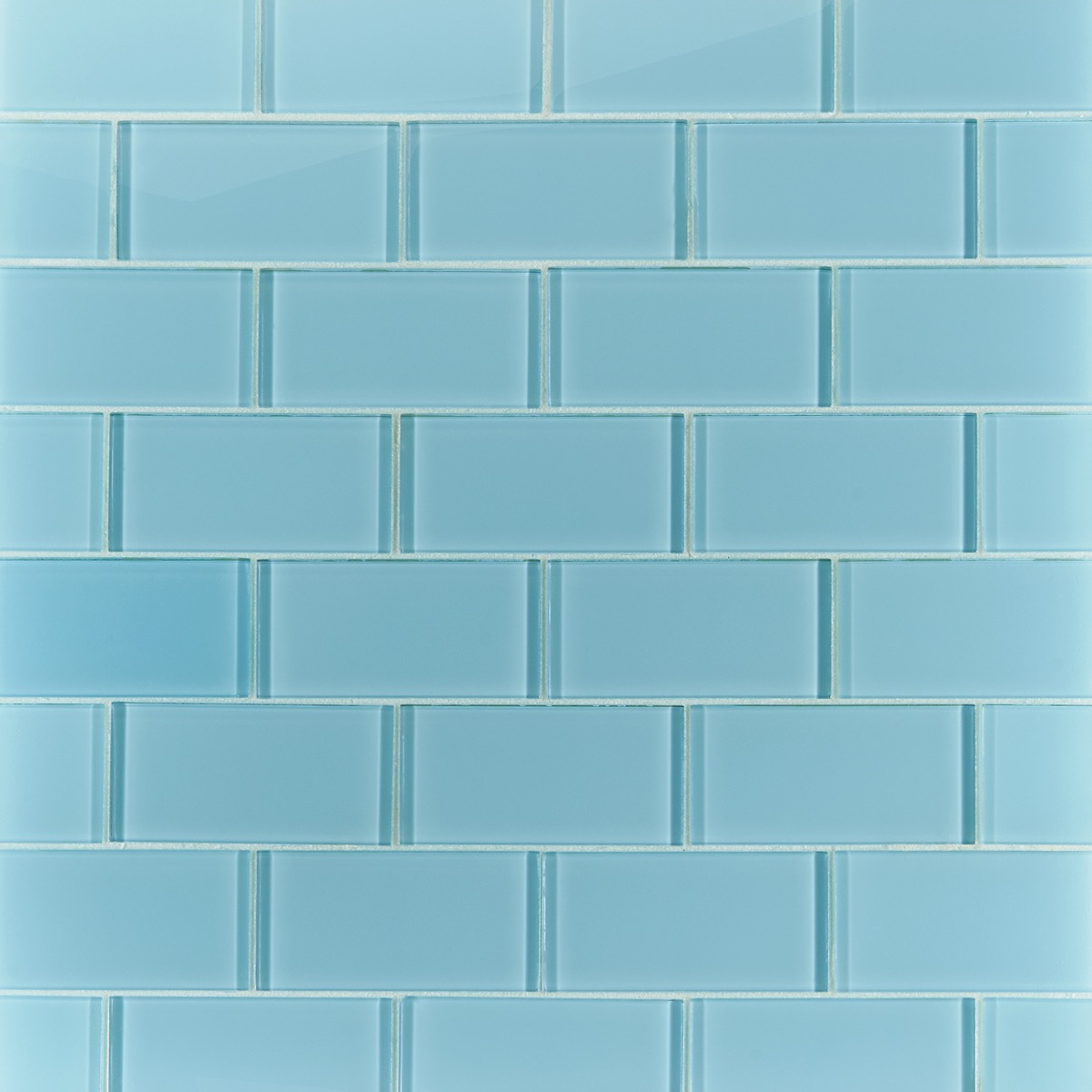 Crystal Turquoise 3x6 Polished  Glass