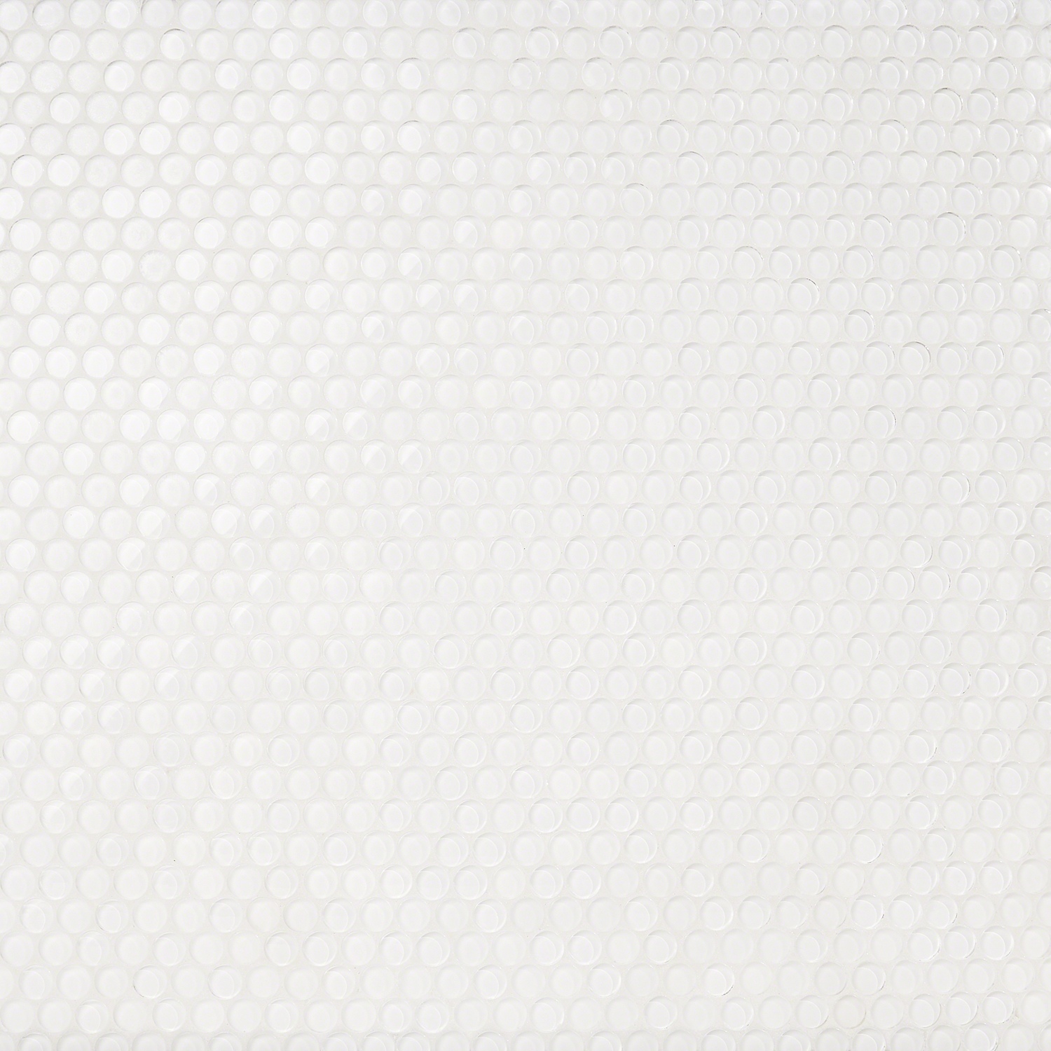 Crystal Super White Circles Mixed Finish Glass