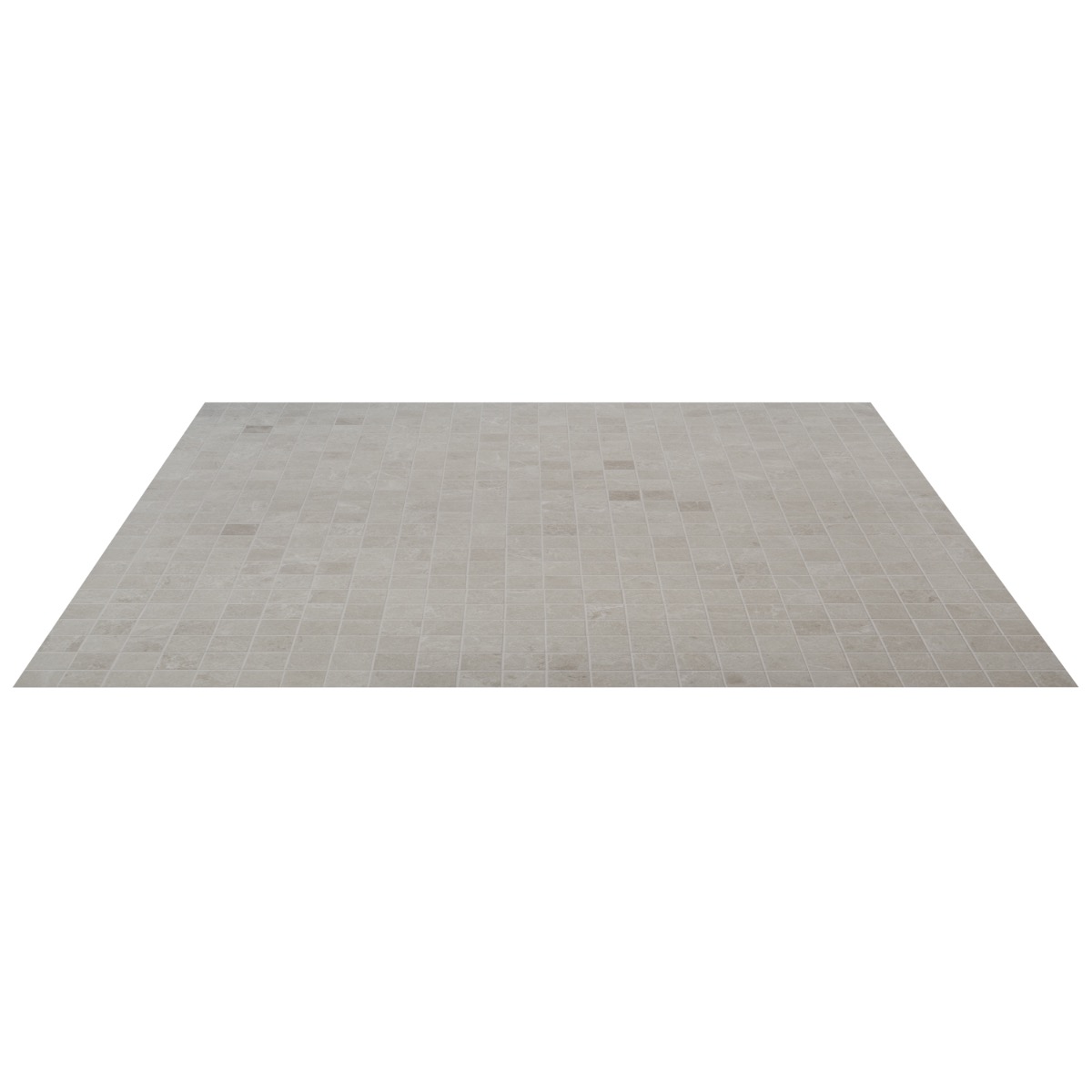 Montech Chalk White 2x2 Matte Porcelain Mosaic Tile