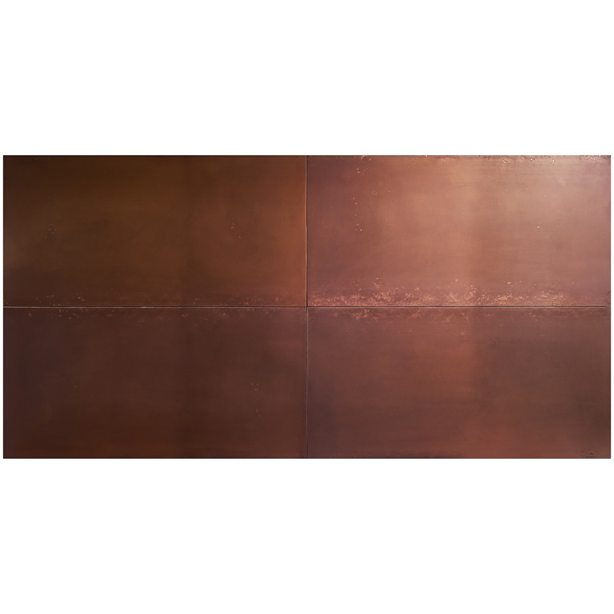 Cauldron Mist Rose Gold 18x36 Metal Laminated Porcelain Tile