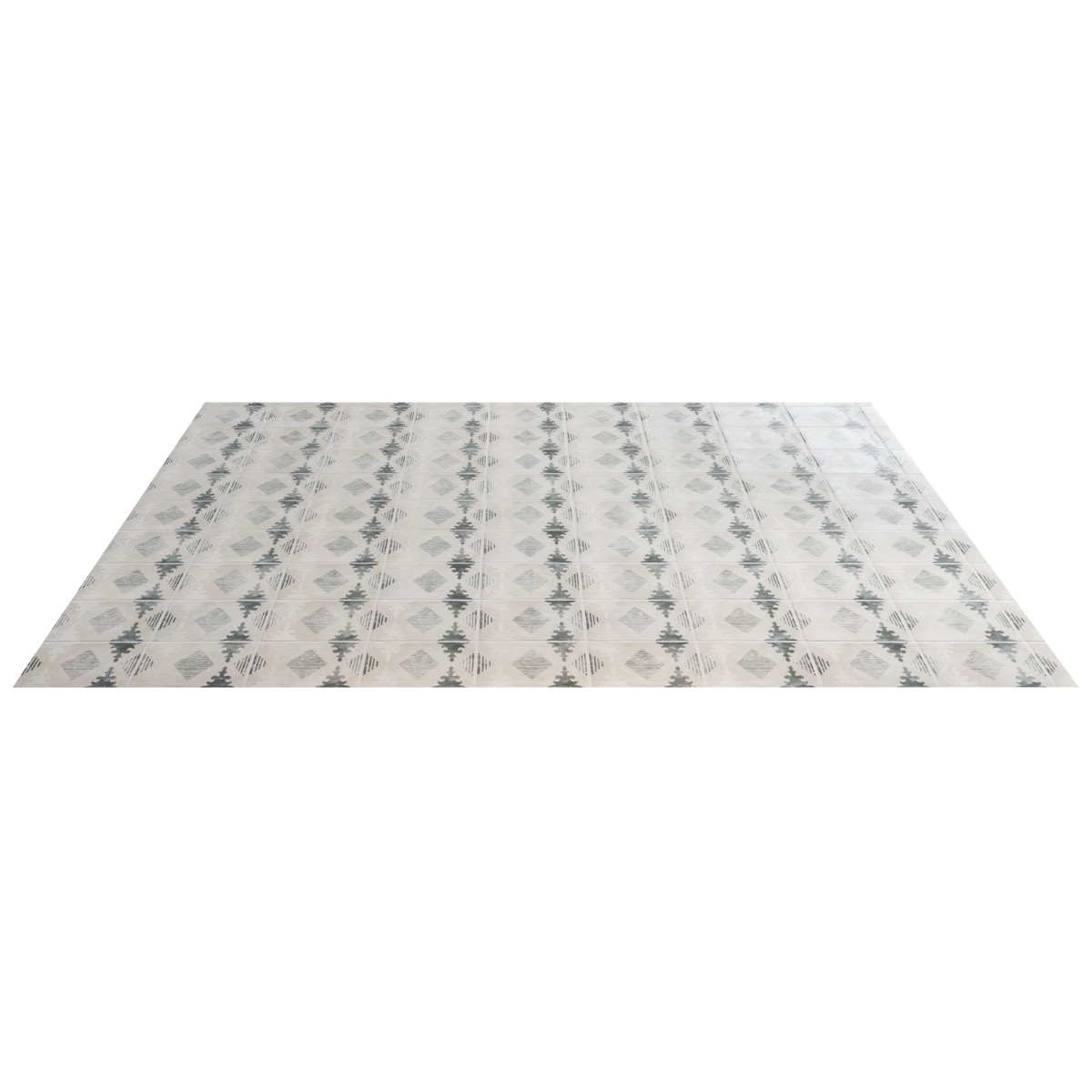 Paula Purroy Como Aztec Blue Gray 5x5 Matte Ceramic Tile